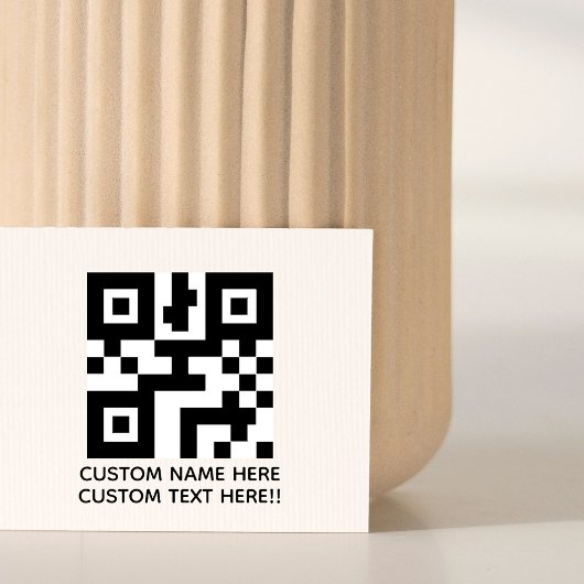 Maak Je Eigen Kleine Aangepaste Logo/QR-Tekst Rubberstempel