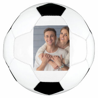 Maak Je Eigen Koppel Foto Aangepaste Afbeelding Voetbal