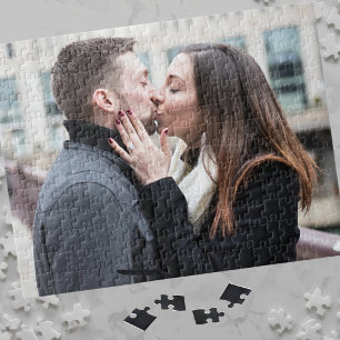 Maak Je Eigen Koppel Verlovingsfoto Legpuzzel