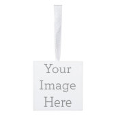 Gepersonaliseerde Houten Kubus Ornament (Rechts)