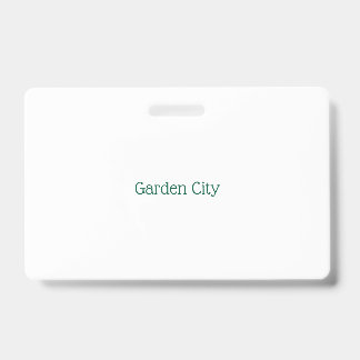 Maak Je Eigen Landschap PVC Plastic Badge