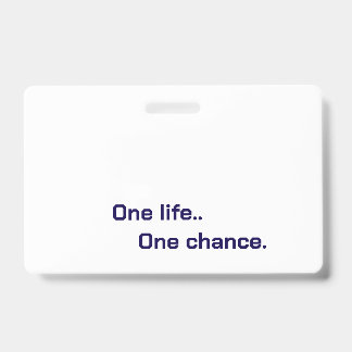 Maak Je Eigen Landschap PVC Plastic Badge