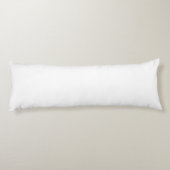 Gepersonaliseerde Geborsteld Polyester Body Kussen (50,8 cm x 137,16 cm) (Achterkant)