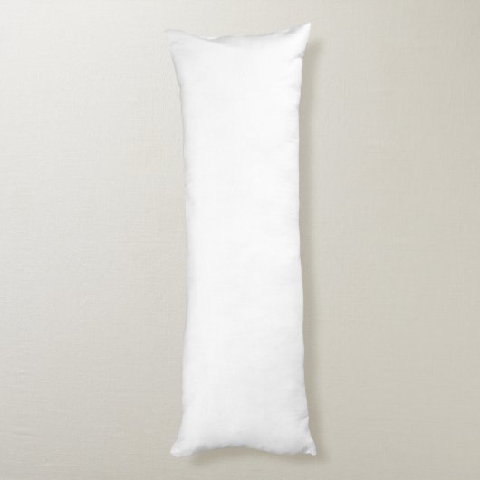 Gepersonaliseerde Geborsteld Polyester Body Kussen (50,8 cm x 137,16 cm) (Achterkant (Verticaal))
