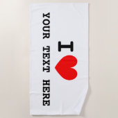 Maak je eigen liefde in de badhanddoek (Voorkant)