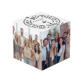Maak Je Eigen Logo Foto Kubus (Achter hoekig)