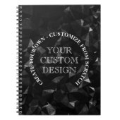 Maak Je Eigen Logo/Ontwerp Notitieboek (Voorkant)