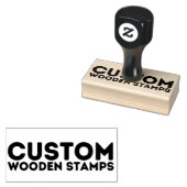Maak Je Eigen Logo Rubber Stempel (Gestempeld)
