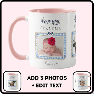 Maak Je Eigen Love You Oma 3 Foto Cute Mok