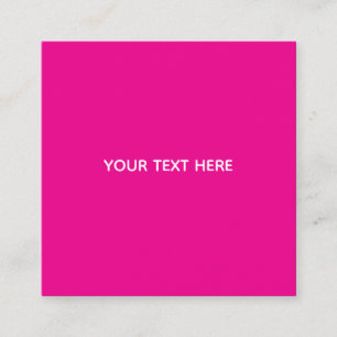 Maak Je Eigen Magenta Uitnodigingskaart Contactkaartje