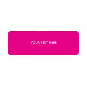 Maak Je Eigen Magenta Uitnodigingskaart Etiket