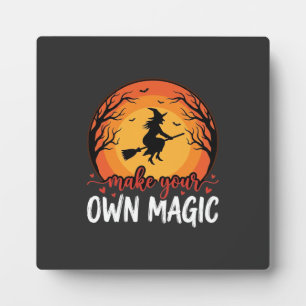 Maak Je Eigen Magische Heks Halloween Ontwerp_1 Fotoplaat