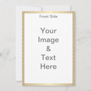 Maak je eigen Matte 5x7 Voor- en Achterverjaardag Kaart