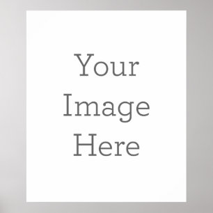 Maak je eigen matte papier poster print