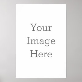 Maak je eigen matte poster