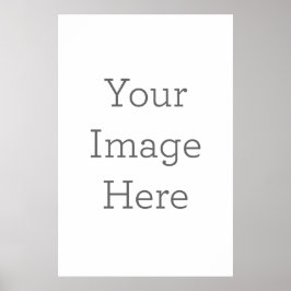 Maak je eigen matte poster