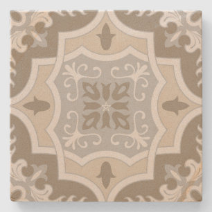 Maak je eigen mediterrane sieraardekerstboom stenen onderzetter