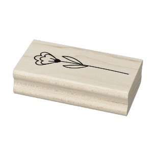 Maak Je Eigen Met De Hand Getekende Waaiers Bloese Rubberstempel