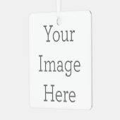 Metalen vierkant ornament (Voorkant links)