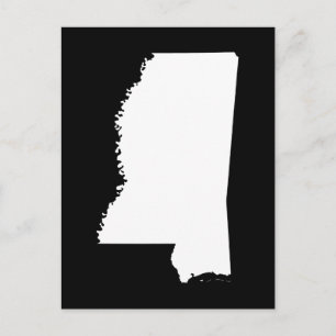 Maak je eigen Mississippi verhuisbericht Briefkaart
