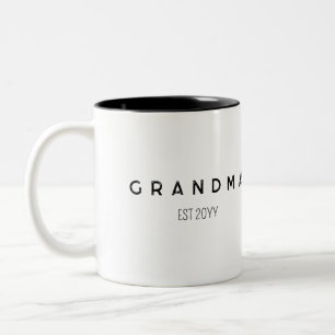 maak je eigen Modern Love You Opa Tweekleurige Koffiemok