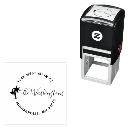 Maak je eigen moderne, op maat gemaakte retouradre zelfinktende stempel (In situ)