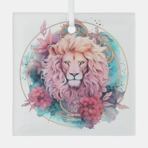 Maak Je Eigen Mooie Leeuw Zodiac Glas Ornament