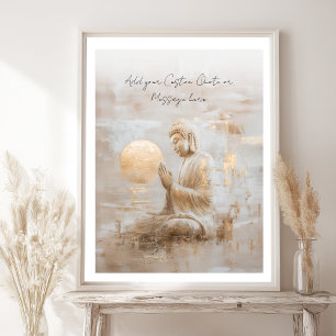 Maak Je Eigen Motiverende Quote- Buddha Poster