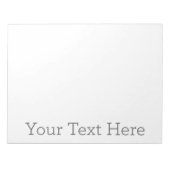 27,94 x 21,59cm Notitieblok - 40 pagina's (Voorkant)