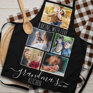 Maak je eigen oma's keuken 5 foto zwart schort