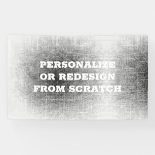 Maak je eigen ontwerp spandoek