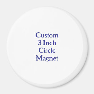 Maak je eigen op maat gemaakte 3" cirkel magneet