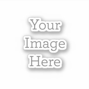 Maak je eigen op maat gesneden transparante huweli sticker