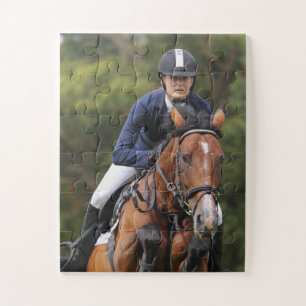 Maak Je Eigen Paarden Foto Aangepast Legpuzzel