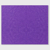Maak Je Eigen Paarse Glitter Cadeaupapier (Vlak)