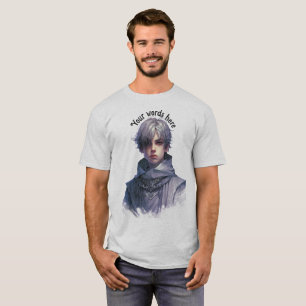 Maak Je Eigen Paarse Prins T-shirt