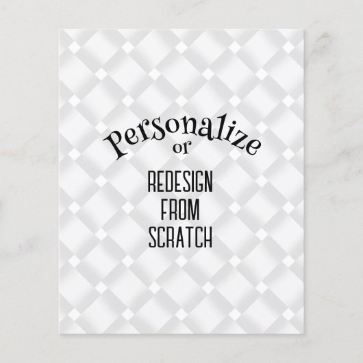 Maak je eigen - Pas dit aan Flyer (Voorkant)