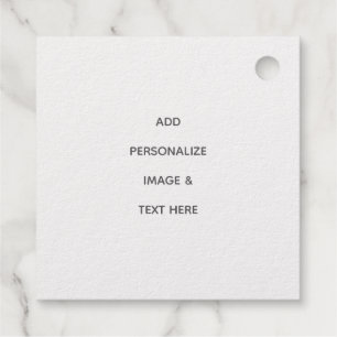 Maak je eigen personalisatie bedankjes labels