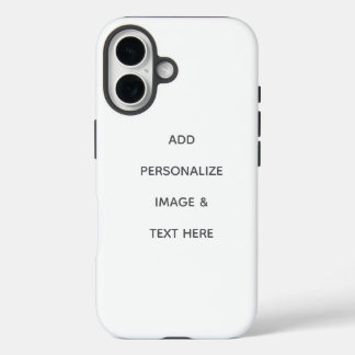 Maak je eigen personalisatie iPhone 16 hoesje