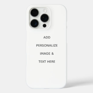 Maak je eigen personalisatie iPhone 16 pro hoesje