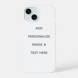 Maak je eigen personalisatie iPhone 15 hoesje