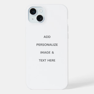 Maak je eigen personalisatie iPhone 15 plus case