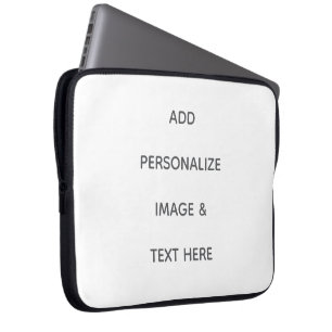 Maak je eigen personalisatie laptop sleeve