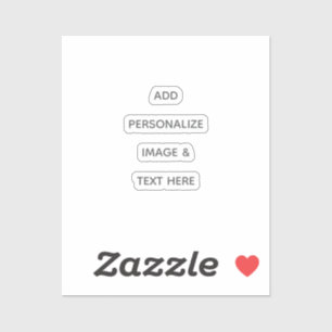 Maak je eigen personalisatie sticker