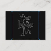 MAAK JE EIGEN - PERSONALISEER DIT VISITEKAARTJE (Achterkant)