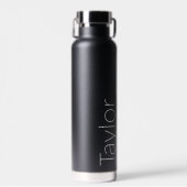 Maak je eigen persoonlijke naam waterfles (Voorkant)