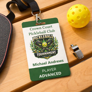 Maak Je Eigen Pickleball Toernooi Badge