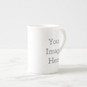 Bone China porselein Mok (Voorkant rechts)