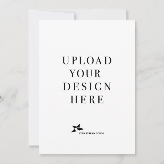 Maak Je Eigen Portret van 5x7 Kaart (Voorkant)