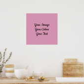 Maak je eigen poster (Keuken)